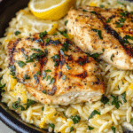 Lemon Chicken with Orzo