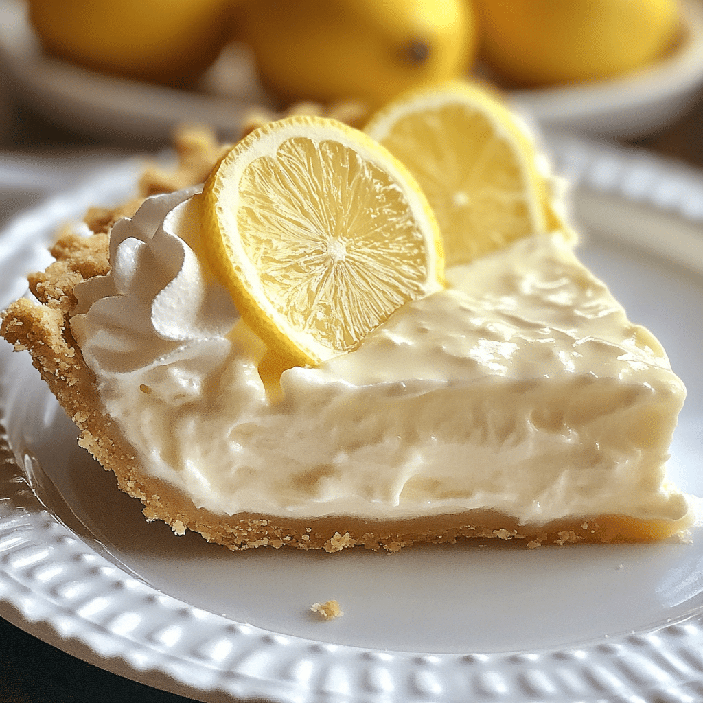 No-Bake Lemonade Pie