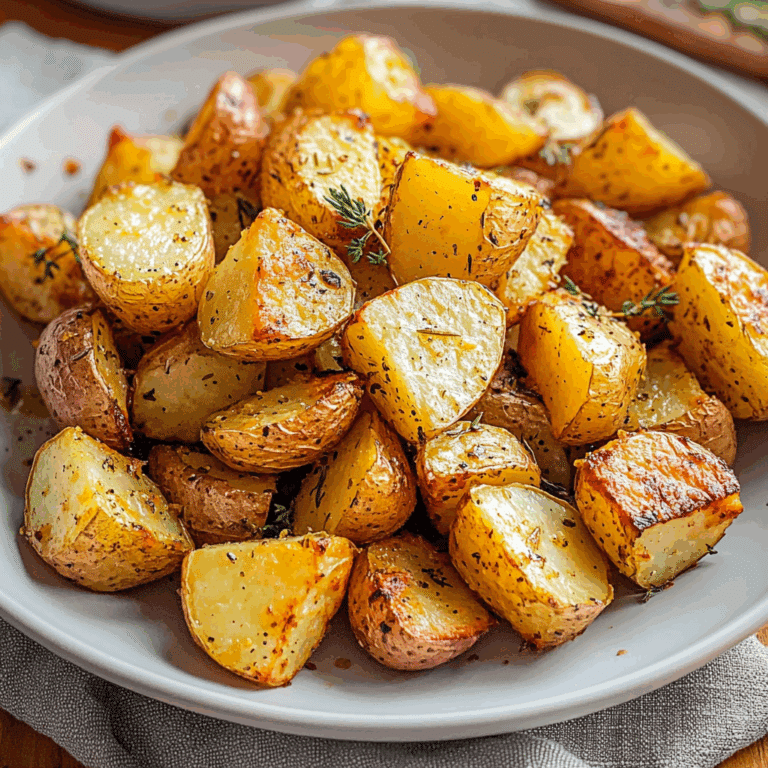 Oven Roasted Yukon Gold Potatoes