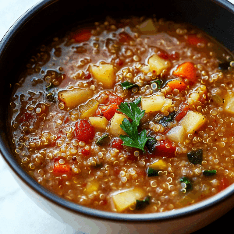 Quinoa Vegetable Soup