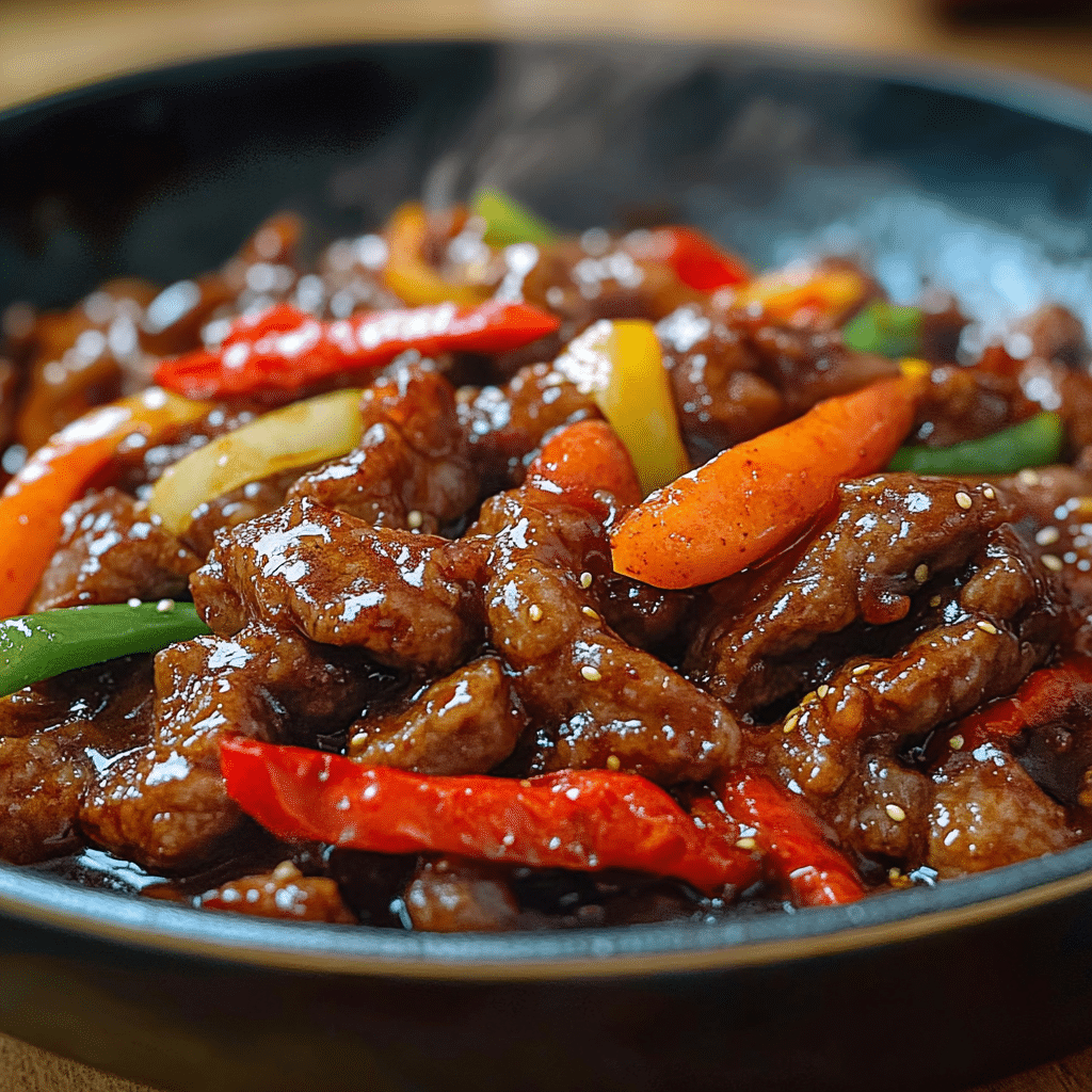 Sizzling Chili Beef Stir-Fry