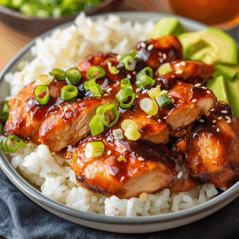 Sweet Hawaiian Teriyaki Chicken