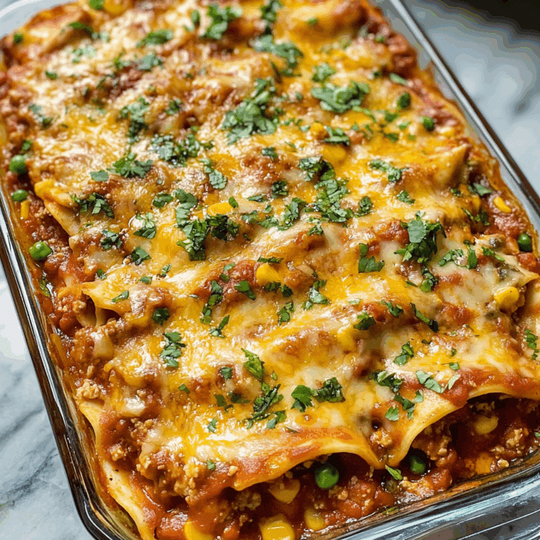 Ultimate Mexican Lasagna