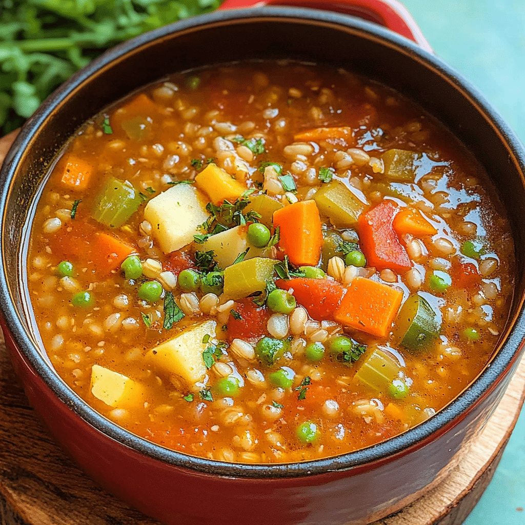 Vegetable Barley Soup