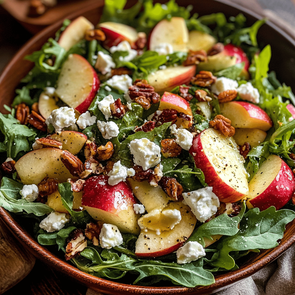 Autumn Harvest Honeycrisp Apple and Feta Salad