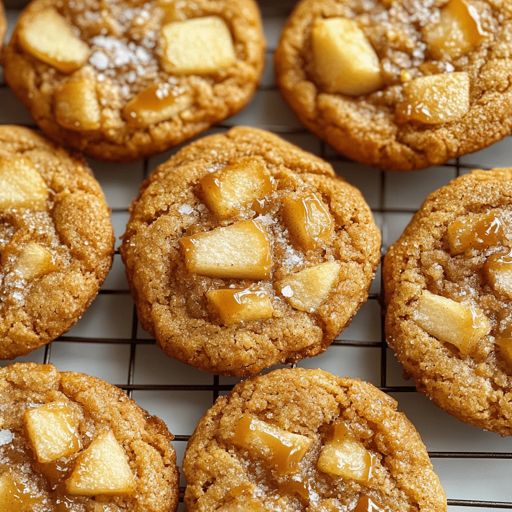 Chewy Caramel Apple Cookies Recipe