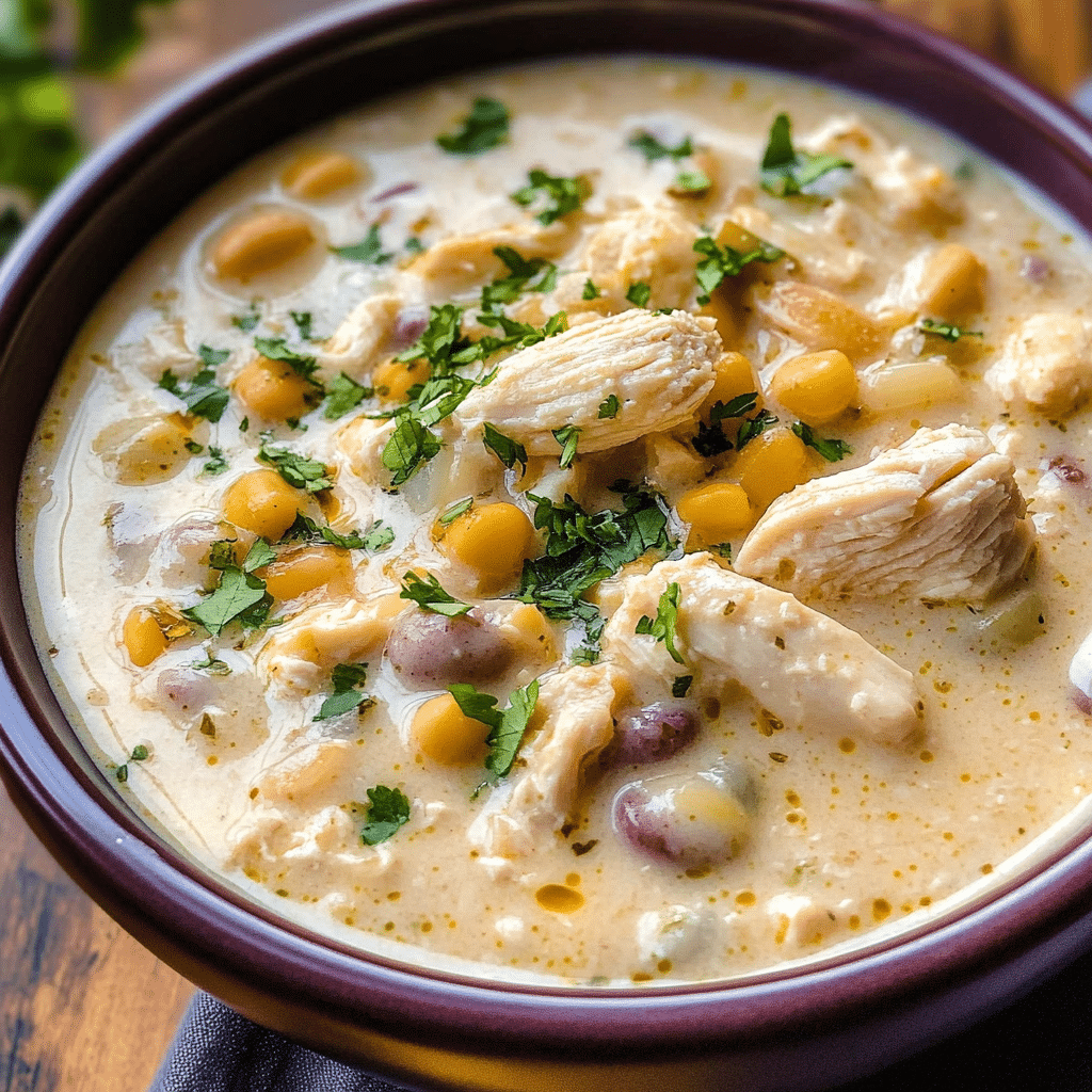 Creamy White Chicken Chili