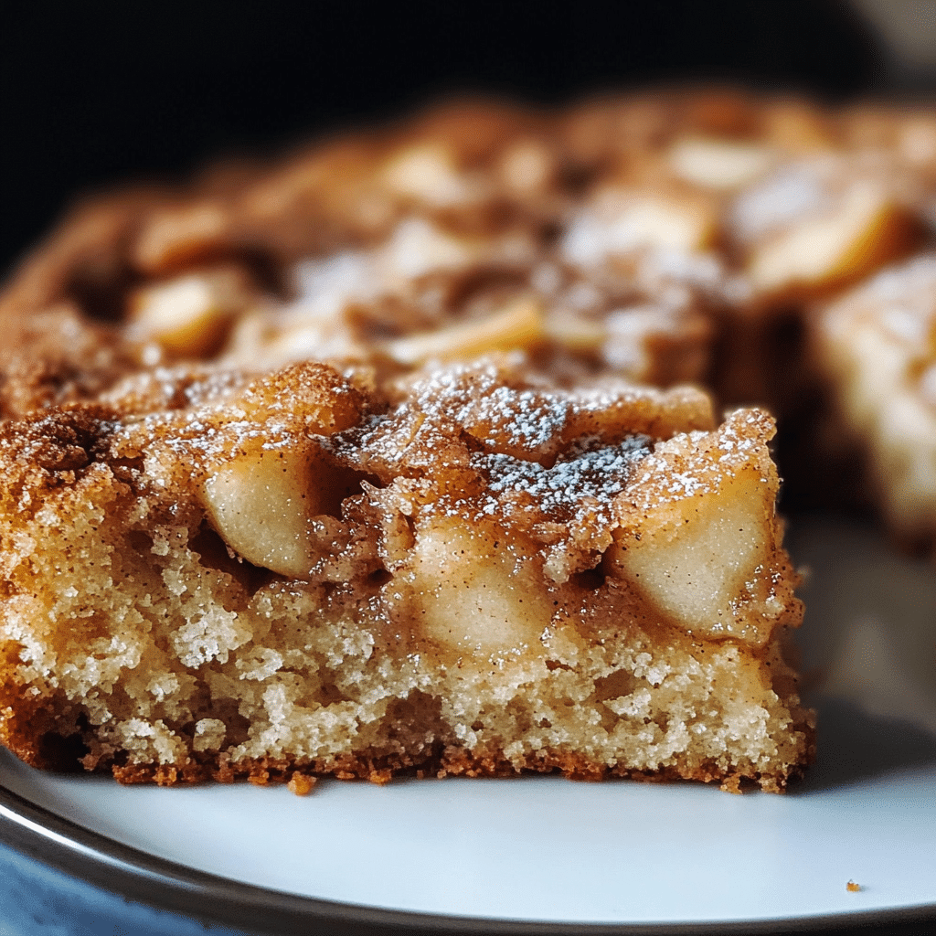 Easy Cinnamon Sugar Apple Cake