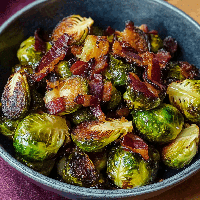 Maple-Bacon Brussels Sprouts