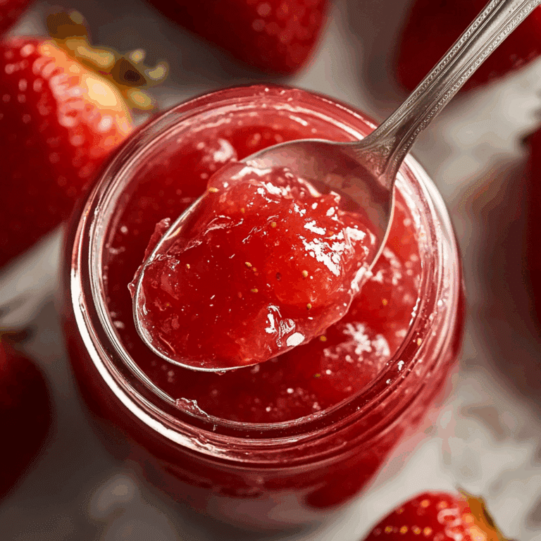 No-Cook Strawberry Freezer Jam Recipe