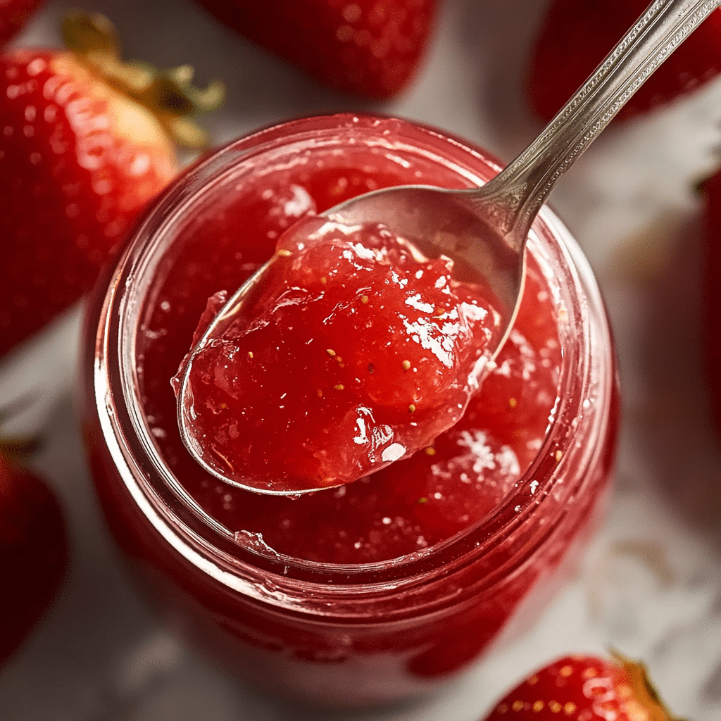 No-Cook Strawberry Freezer Jam Recipe