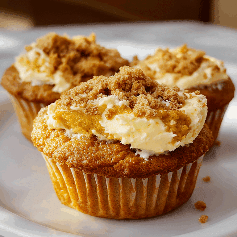 Pumpkin Cream Cheese Muffins