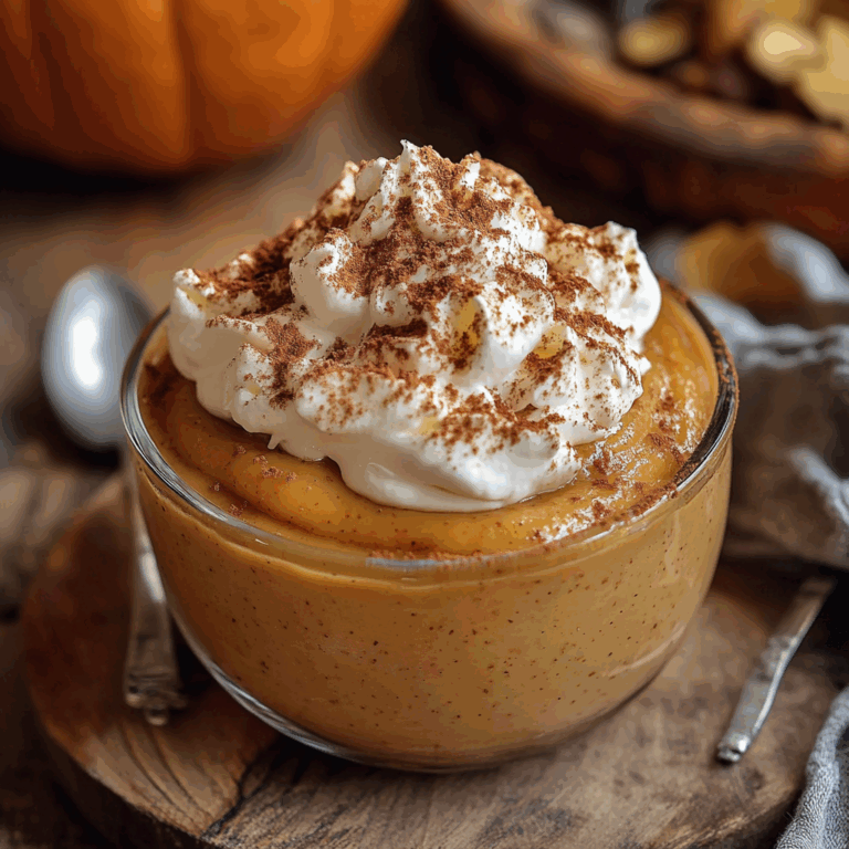 Pumpkin Pie Pudding Recipe