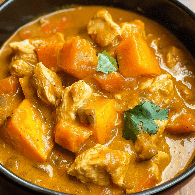 Slow-Cooker Chicken Pumpkin Curry.