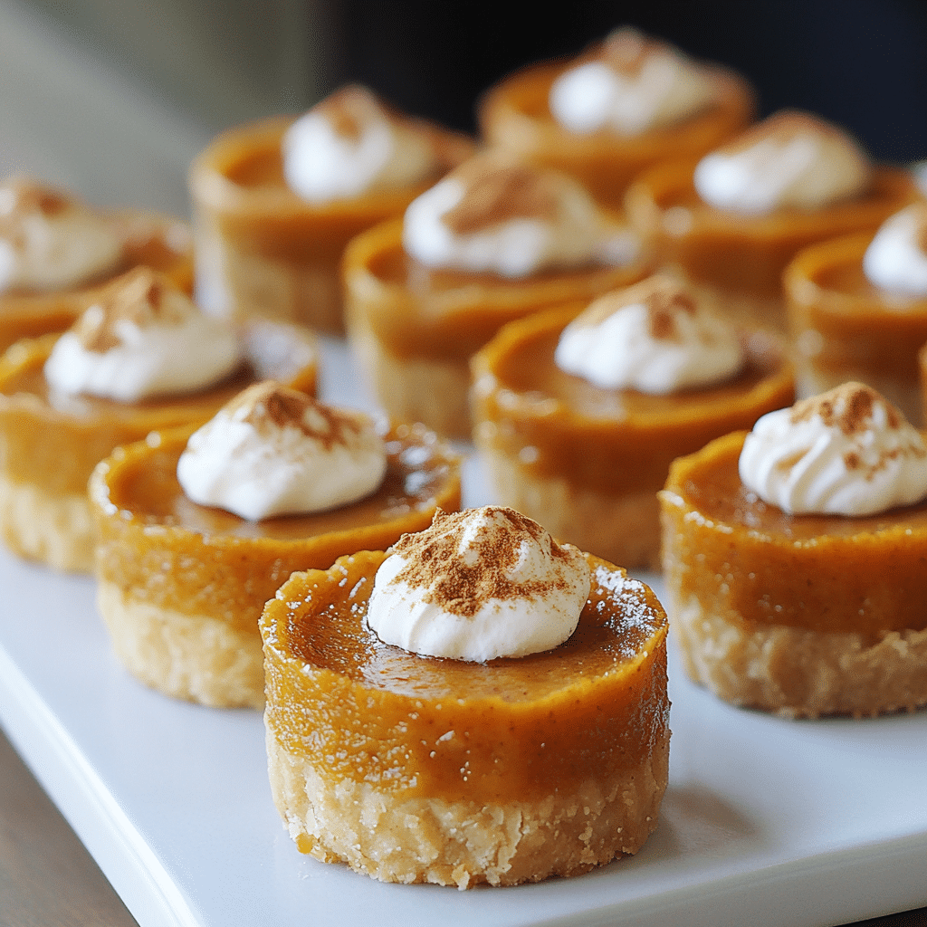 Vegan Pumpkin Pie Bites