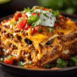 Cheesy Taco Lasagna