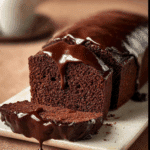 Chocolate Pound Cake with Ganache