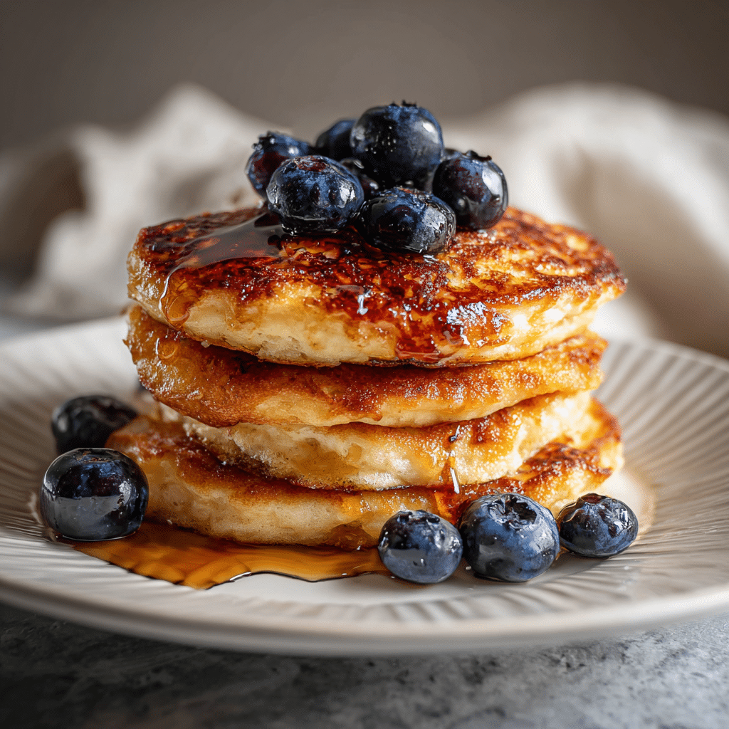 Cottage Cheese Protein Pancakes