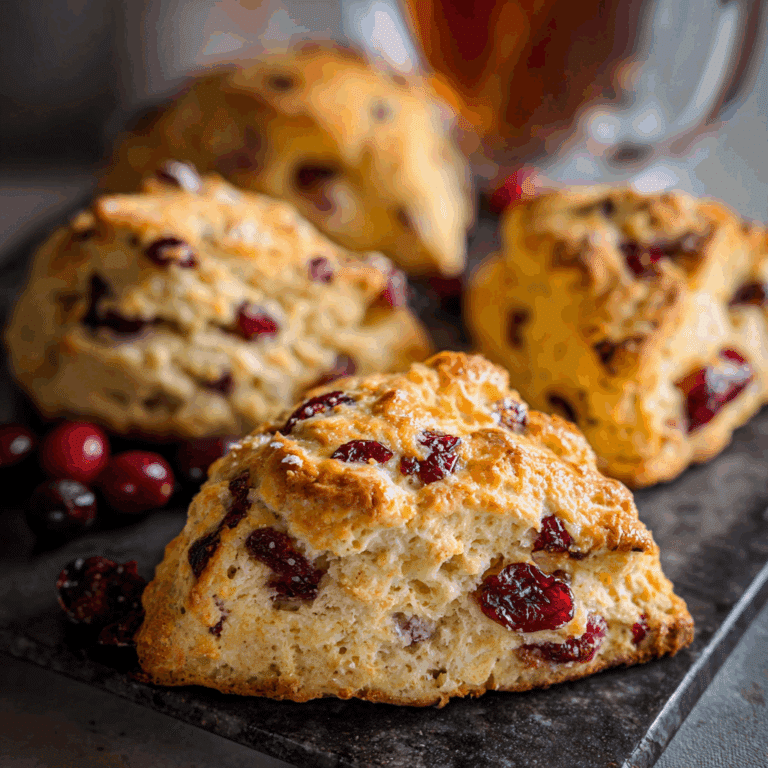 Cranberry Orange Scones
