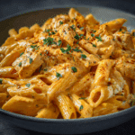 Creamy Buffalo Chicken Pasta
