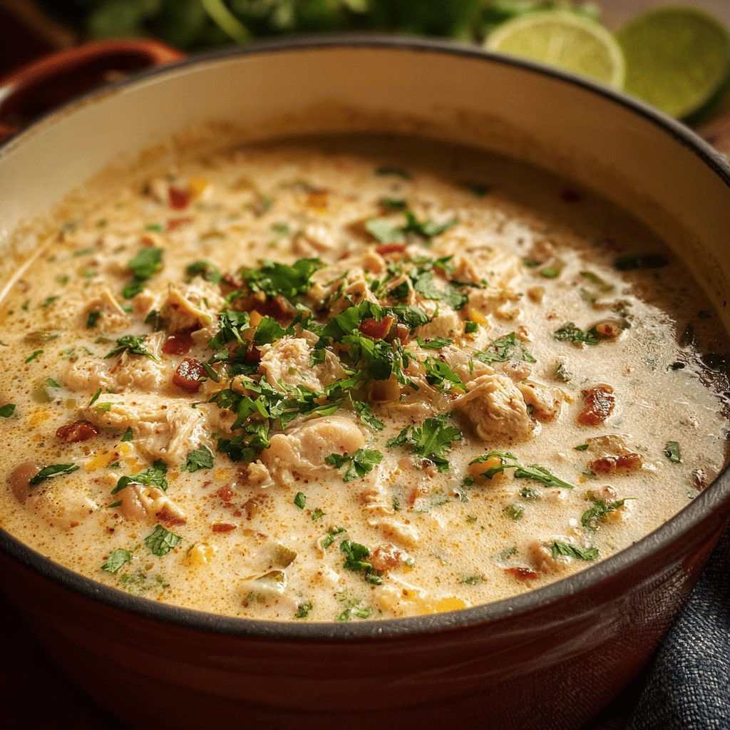 Creamy Chicken Chili