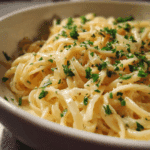 Creamy Garlic Buttered Noodles