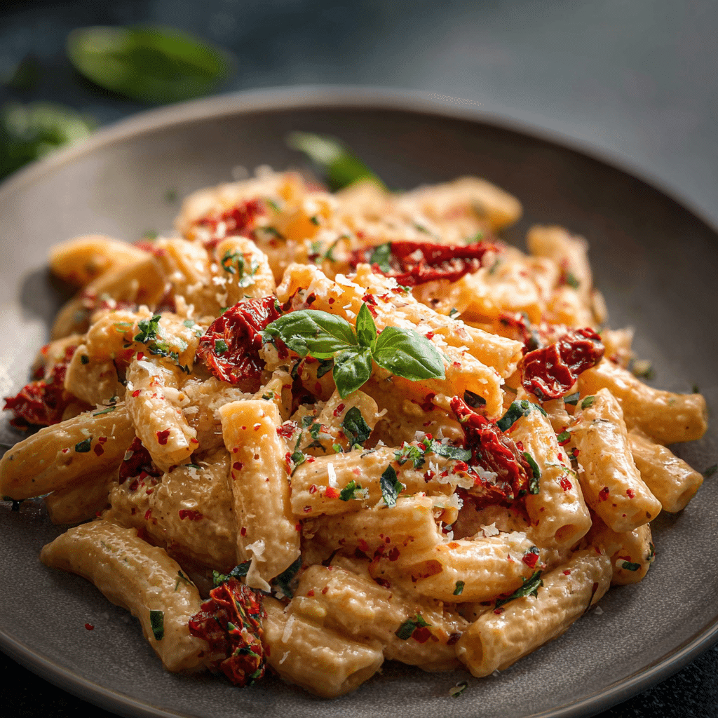 Creamy Sundried Tomato Pasta