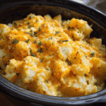 Crockpot Cheesy Potatoes