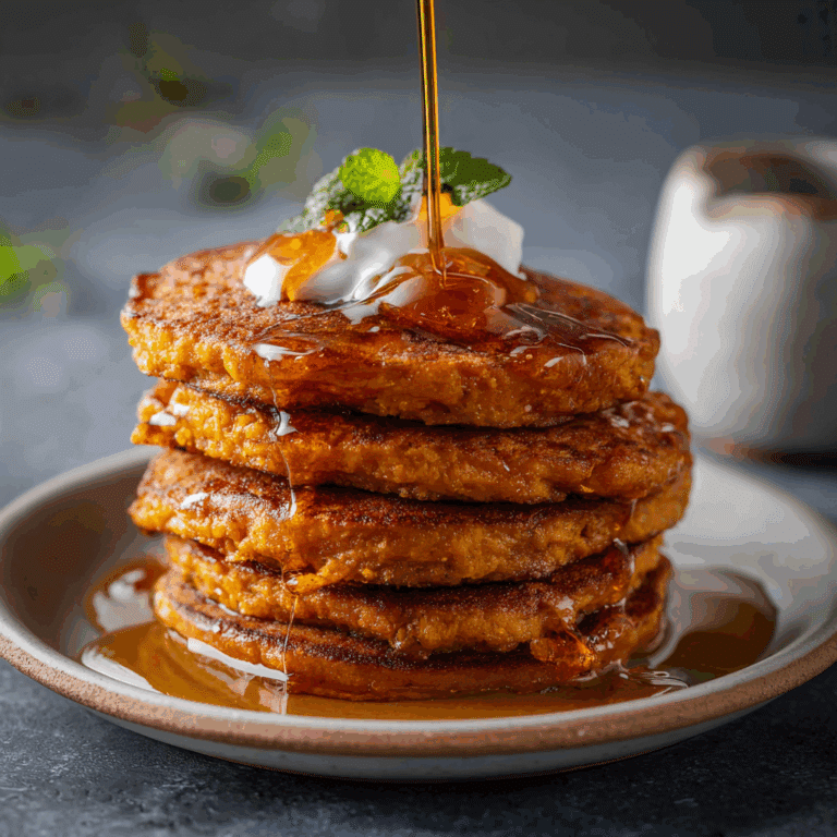 Fluffiest Sweet Potato Pancake Recipe