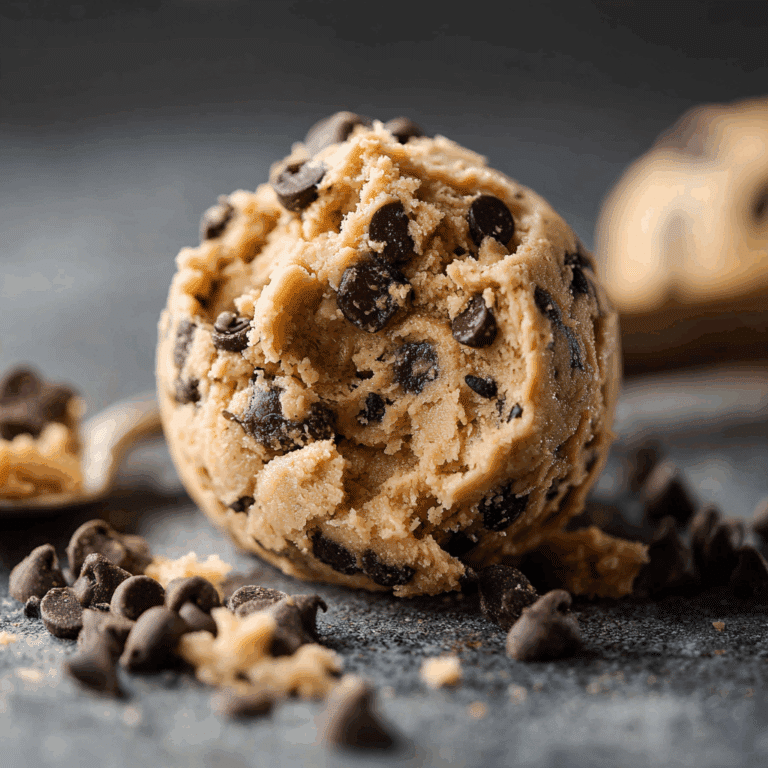 Healthy Cookie Dough (High-Protein, No-Bake)