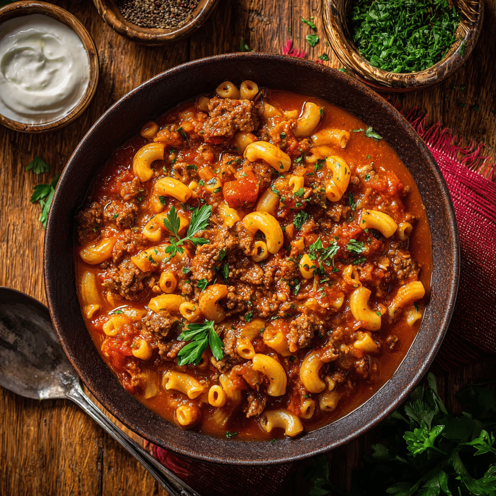 Hearty Homestyle Goulash