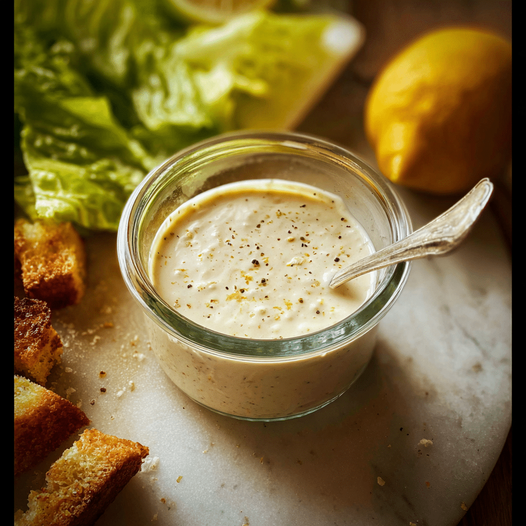 Homemade Caesar Dressing