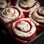 Mini Red Velvet Cinnamon Rolls