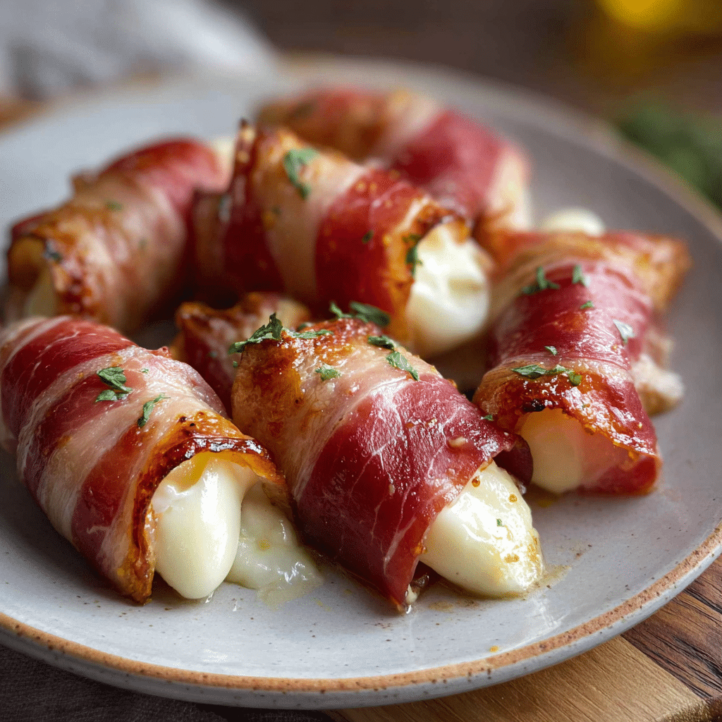 Prosciutto-Wrapped Mozzarella Bites