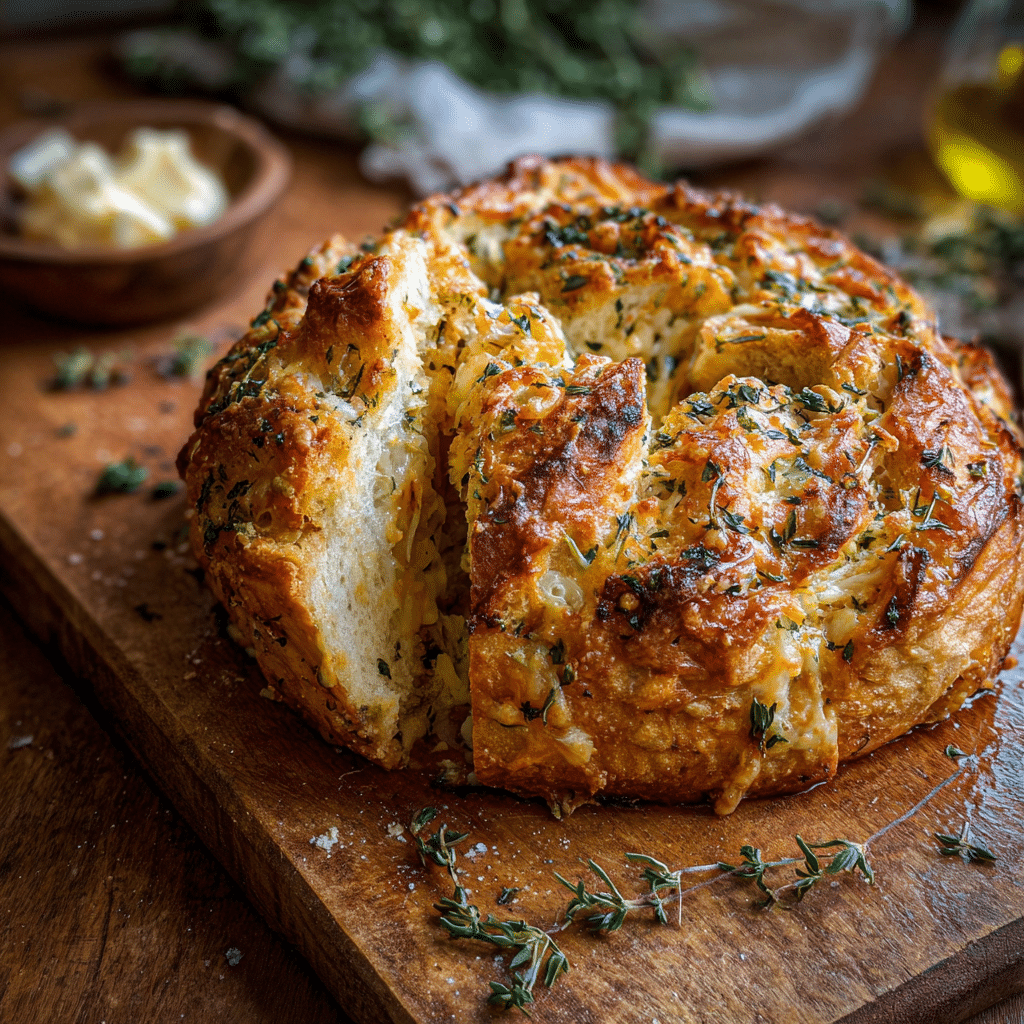 Savory Herb and Cheese Bread