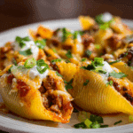 Taco Stuffed Pasta Shells